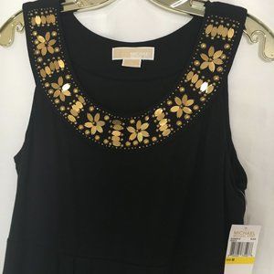 Michael Kors black dress/beach cover w/tag